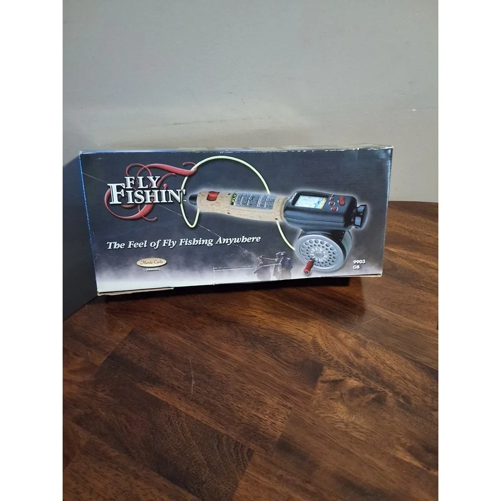 Radica Monte Carlo Hand Held Electronic Fly Fishin' 1998 Fly Fishing TESTED
